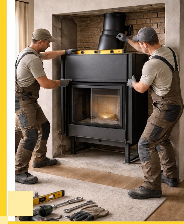 Установка каминных топок в Алапаевске под ключ от 19269 р. | ЭриданЛпв