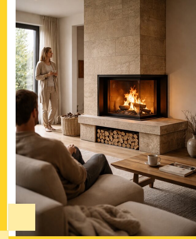 Угловые камины из кирпича установка в Алапаевске от 160575 р. ЭриданЛпв