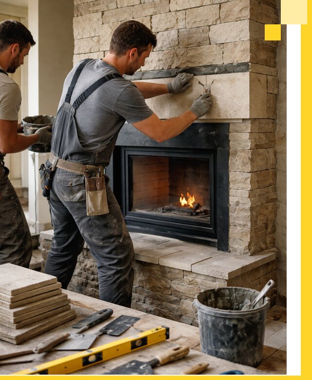 Проектирование и установка открытых каминов в Алапаевске