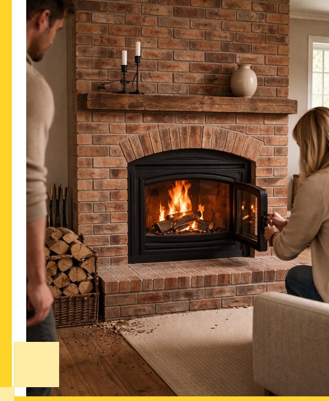 Кирпичные камины под ключ в Алапаевске от 160575 р. | ЭриданЛпв