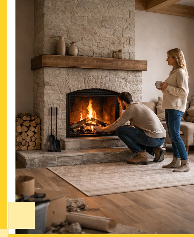 Камины для загородного дома в Алапаевске от 374675 р., ЭриданЛпв