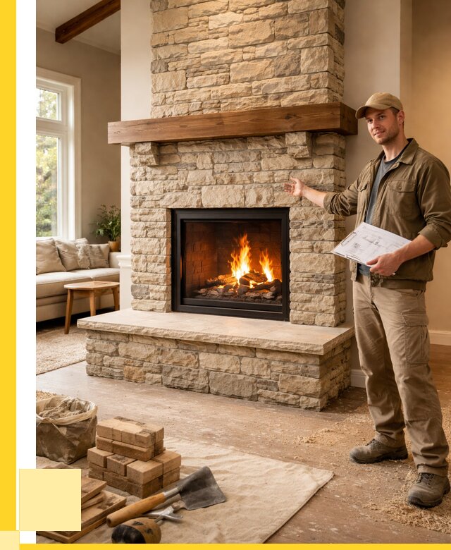 Камины под ключ в Алапаевске от 192690 р. | ЭриданЛпв — установка