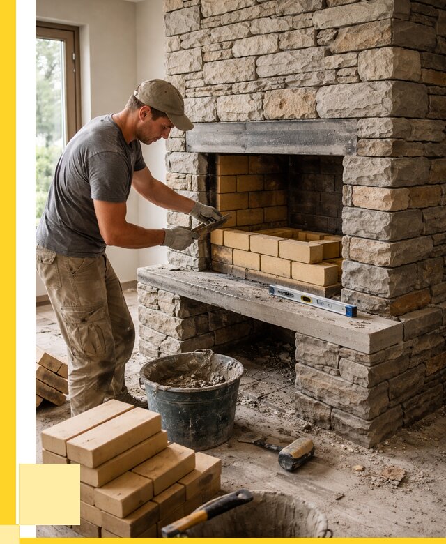 Кладка каминов и камина в Алапаевске от 26763 р. ЭриданЛпв