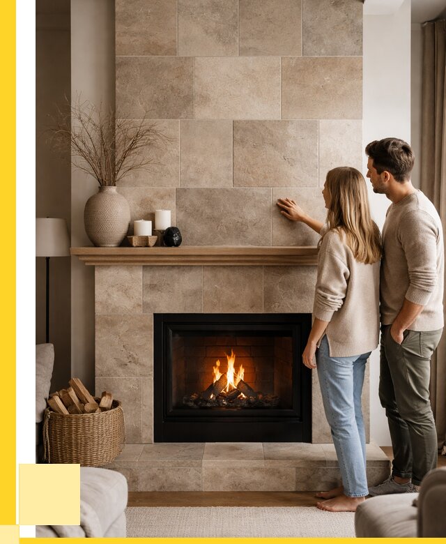 Облицовка каминов керамогранитом в Алапаевске от 4817 р. | ЭриданЛпв