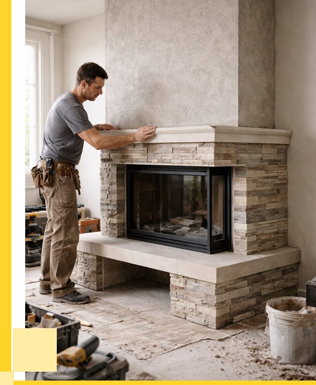 Изготовление каминов под ключ в Алапаевске от 160575 р. | ЭриданЛпв