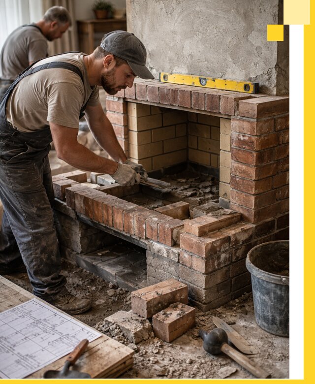 Изготовление и установка каминопечей под ключ в Алапаевске