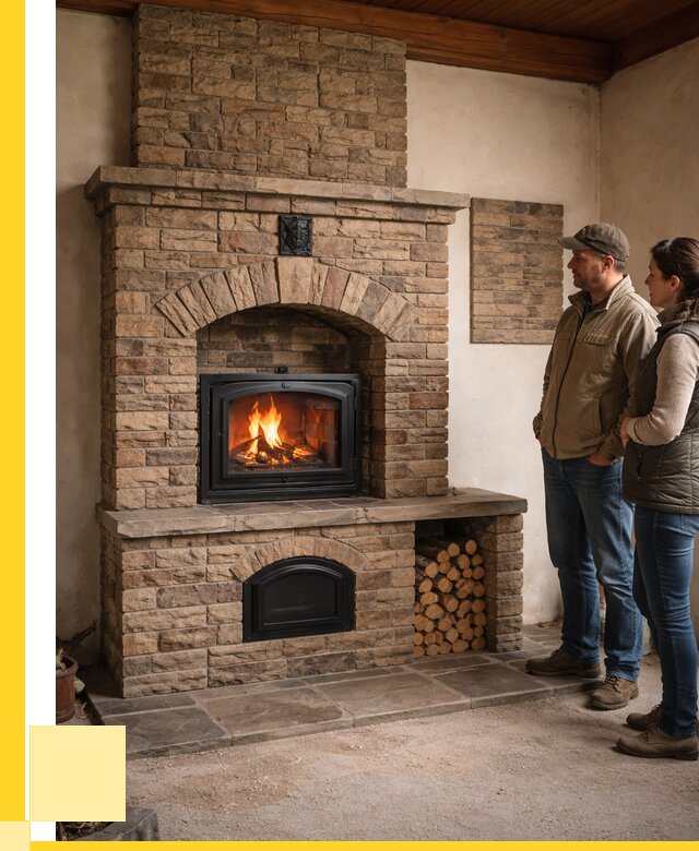 Кирпичная печь под ключ в Алапаевске от 160575 р. | ЭриданЛпв