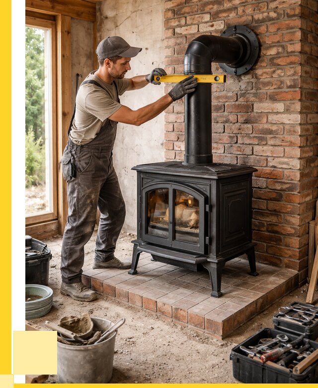 Монтаж печей установка банной печи в Алапаевске от 16058 р. | ЭриданЛпв