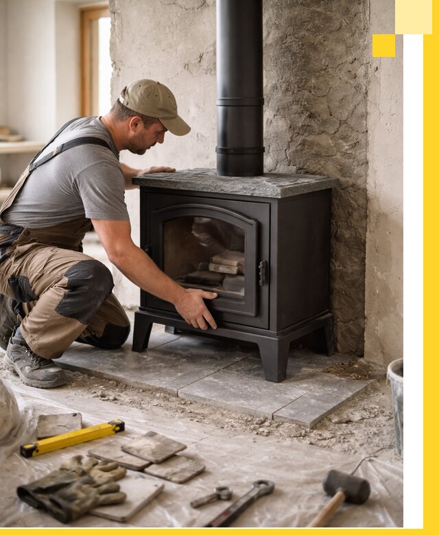 Профессиональный монтаж печей и каминов в Алапаевске под ключ