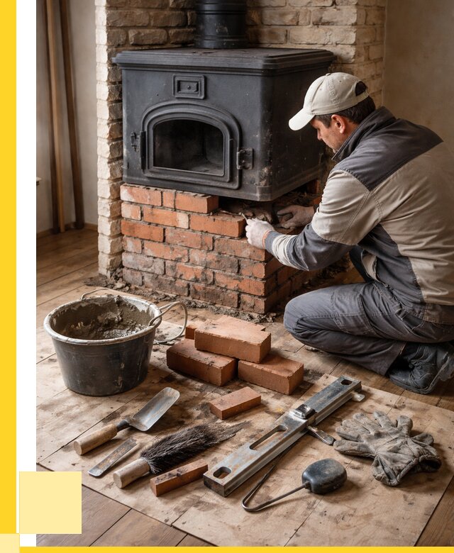 Ремонт печей в Алапаевске от 12846 р., услуги печника ЭриданЛпв