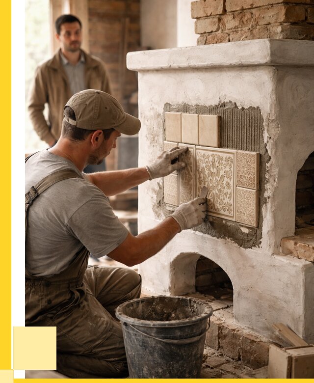 Отделка печей и банных печей в Алапаевске от 37468 р. | ЭриданЛпв