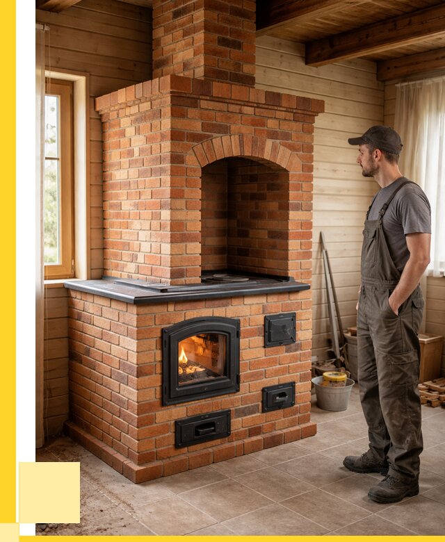 Кирпичные печи в Алапаевске: купить от 160575 р. | ЭриданЛпв