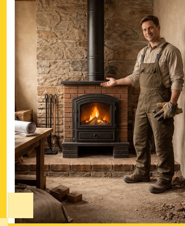 Печи отопительные из кирпича в Алапаевске от 85640 р., ЭриданЛпв