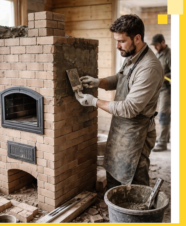 Изготовление и установка печей-шведок под ключ в Алапаевске