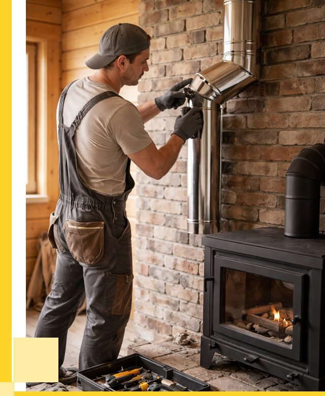 Монтаж дымоходов для печей в Алапаевске от 8029 р. | ЭриданЛпв