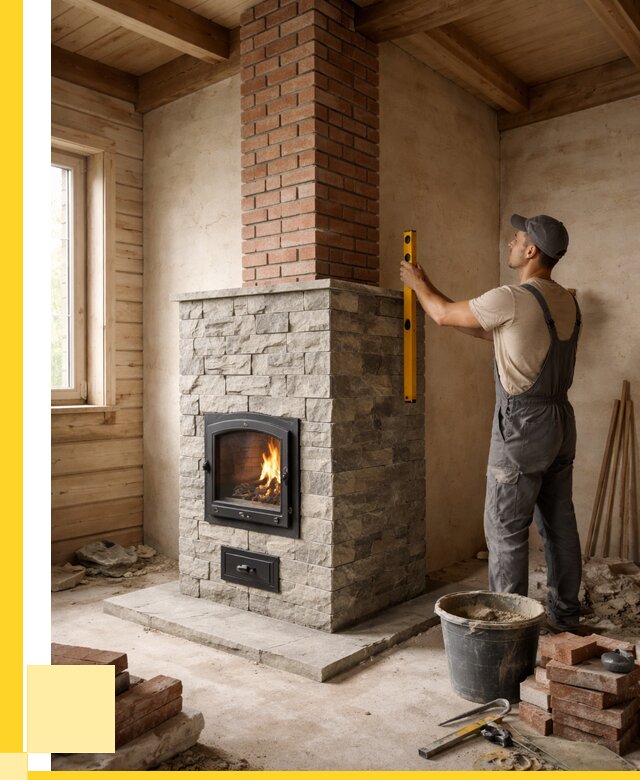 Печи и дымоходы под ключ в Алапаевске от 48173 р., ЭриданЛпв