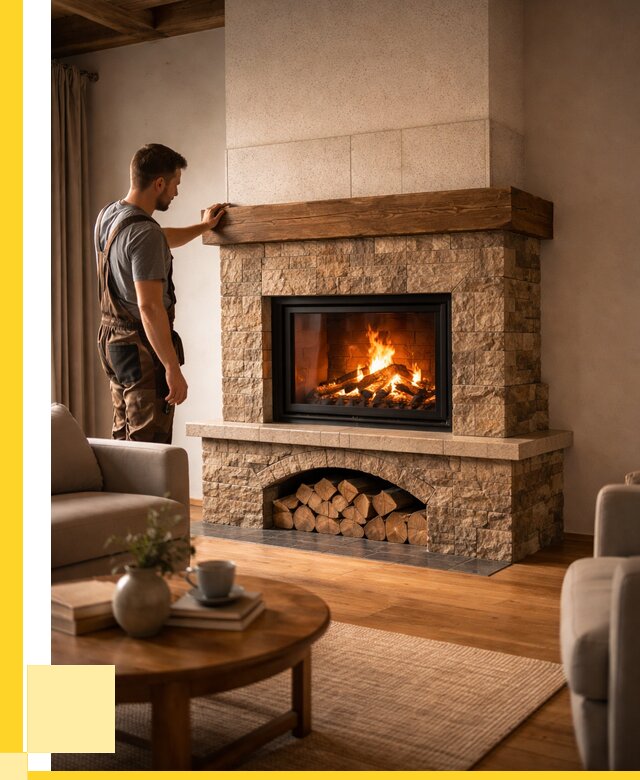 Печи камины для дома под ключ в Алапаевске от 58878 р. | ЭриданЛпв