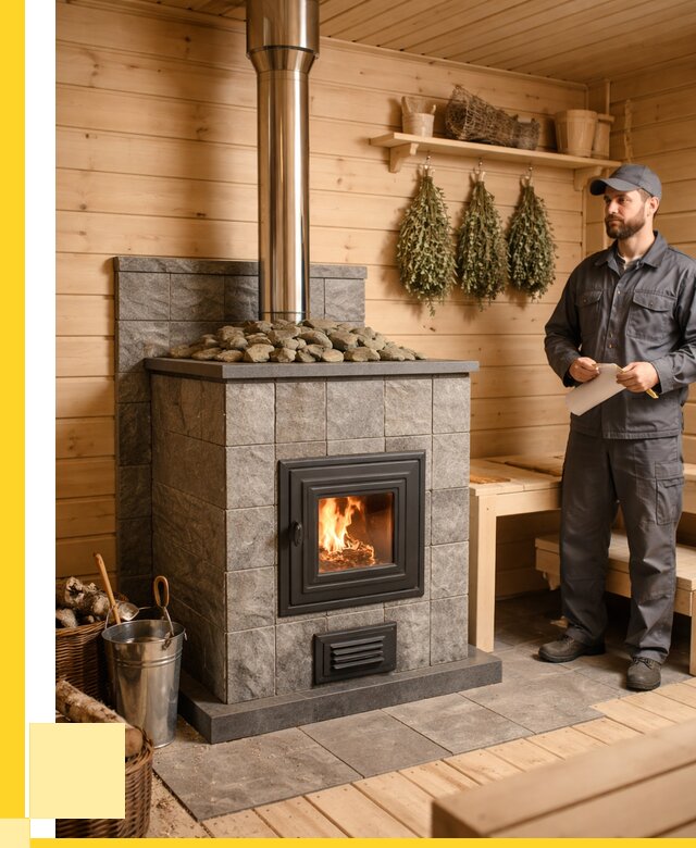 Печи для бани под ключ в Алапаевске от 128460 р. | ЭриданЛпв