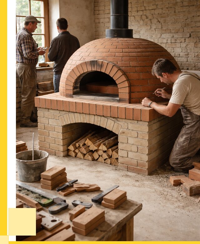 Помпейская печь дровяная для пиццы в Алапаевске | ЭриданЛпв от 214100 р.