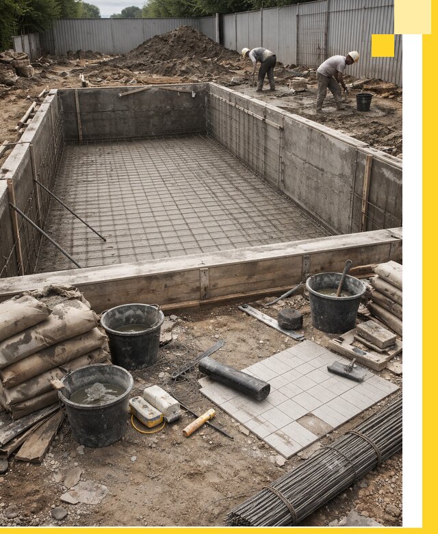 Строительство бассейнов под ключ в Алапаевске, дизайн и монтаж