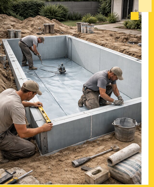 Профессиональный монтаж бассейнов под ключ в Алапаевске с гарантией