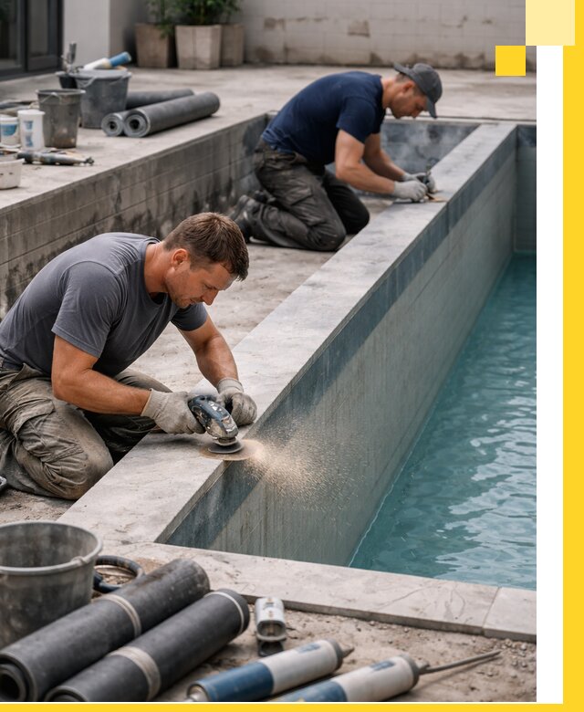 Профессиональный ремонт бассейнов под ключ в Алапаевске