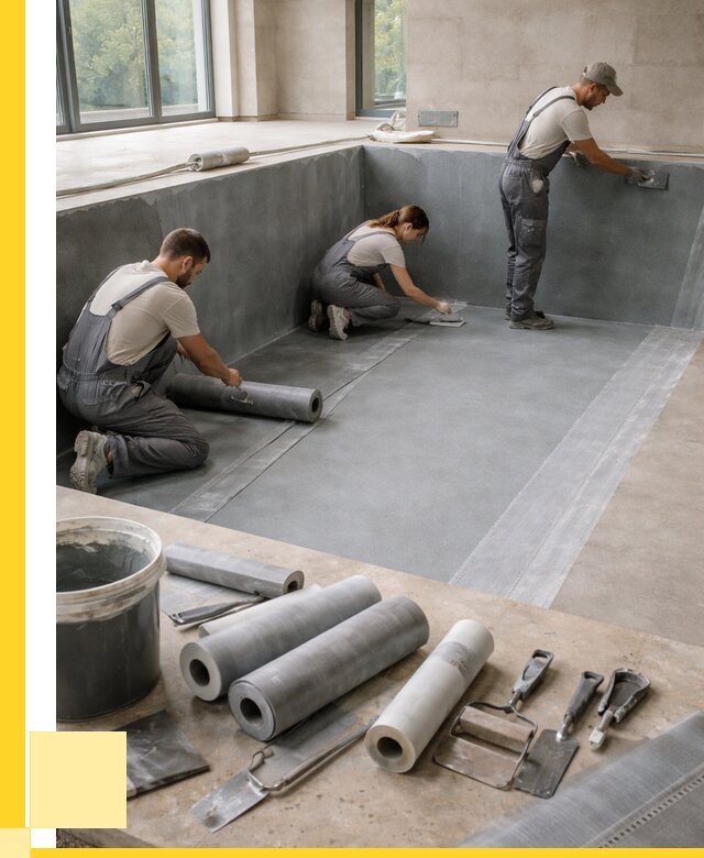 Гидроизоляция бассейнов в Алапаевске от 2141 р., ЭриданЛпв