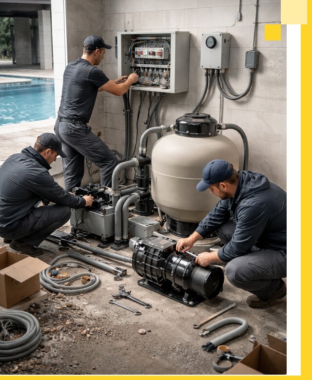 Профессиональный монтаж оборудования для бассейнов в Алапаевске