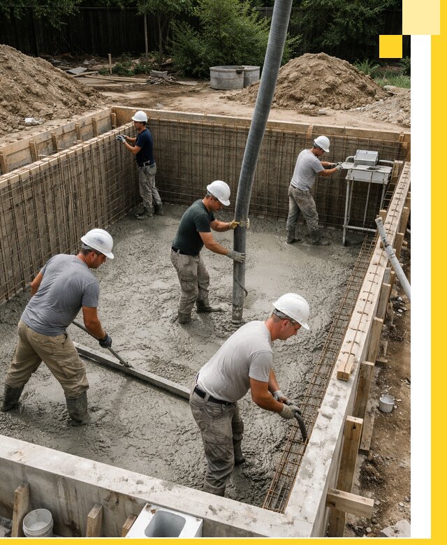 Строительство бетонных бассейнов под ключ в Алапаевске