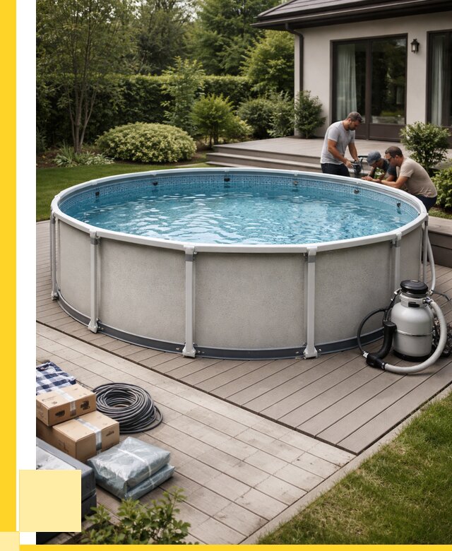 Купить каркасные бассейны в Алапаевске от 48173 р. | ЭриданЛпв