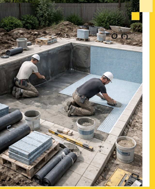 Проектирование и строительство стационарных бассейнов в Алапаевске