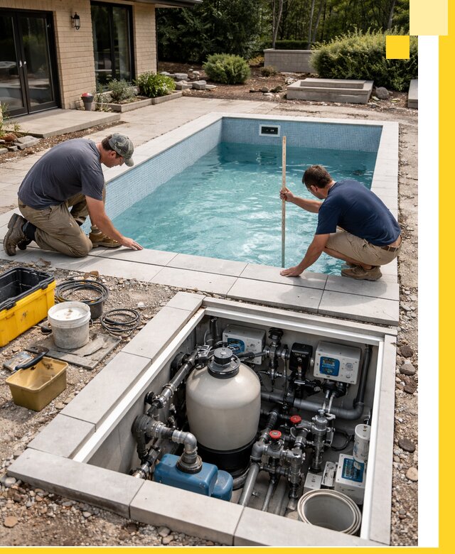 Строительство качественных домашних бассейнов под ключ в Алапаевске