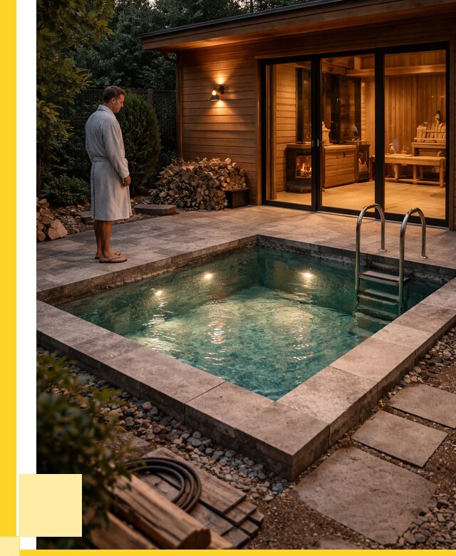 Бани с бассейном под ключ в Алапаевске от 101698 р. | ЭриданЛпв