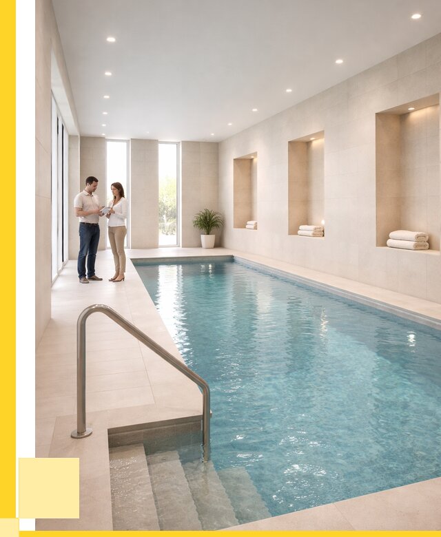 Бассейны в помещении под ключ в Алапаевске от 1605750 р. | ЭриданЛпв