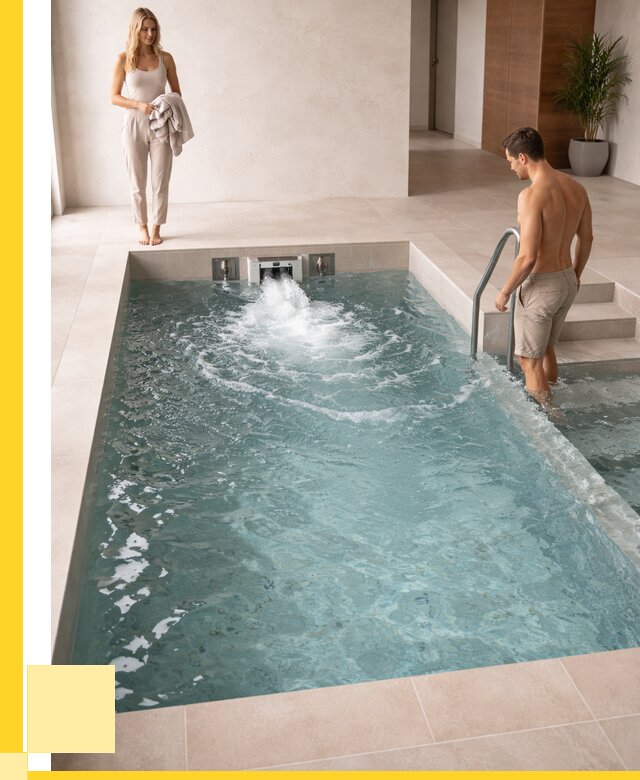 Бассейн с противотоком в Алапаевске от 267625 р. | ЭриданЛпв