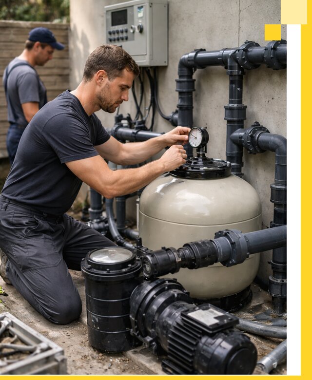 Поставка и монтаж фильтровального оборудования для бассейнов в Алапаевске