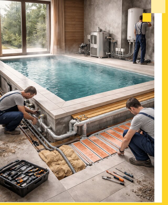 Проектирование и строительство тёплых бассейнов в Алапаевске