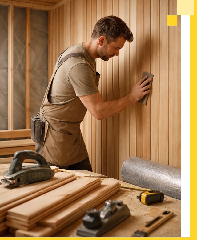 Профессиональная отделка саун и парных под ключ в Алапаевске