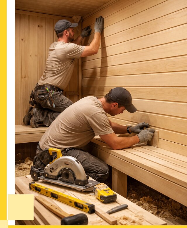 Обшивка саун вагонкой в Алапаевске от 2676 р. | ЭриданЛпв