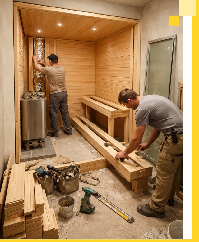 Проектирование и установка домашних саун под ключ в Алапаевске