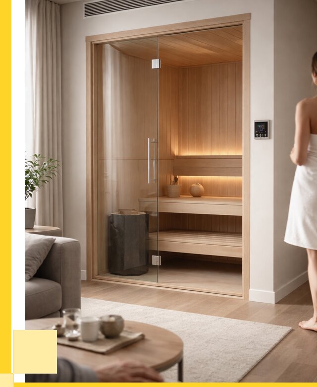 Сауна в квартире под ключ в Алапаевске от 128460 р. ЭриданЛпв