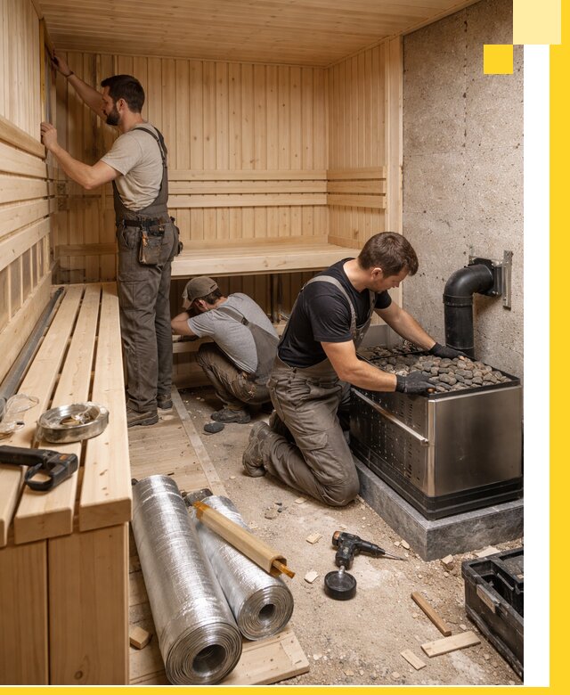 Индивидуальные сауны на заказ в Алапаевске под ключ, проект и монтаж