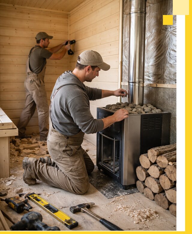 Строительство деревянных бань под ключ в Алапаевске проекты и монтаж