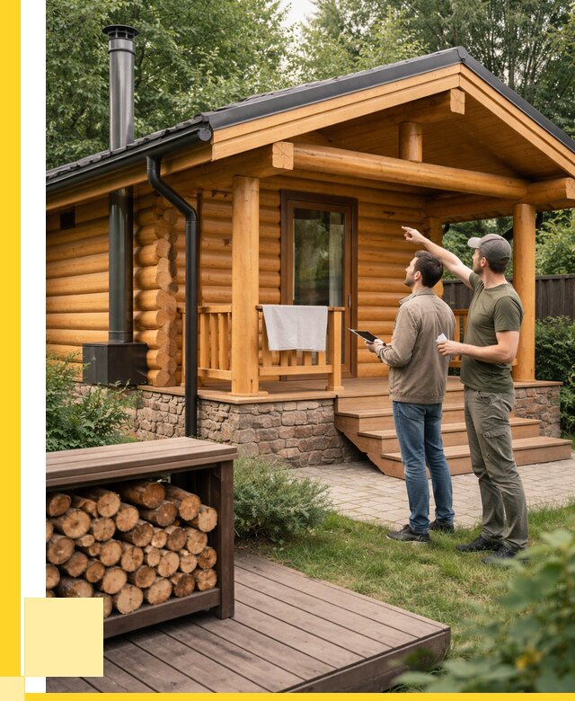 Бани для дачи под ключ в Алапаевске от 267625 р. | ЭриданЛпв