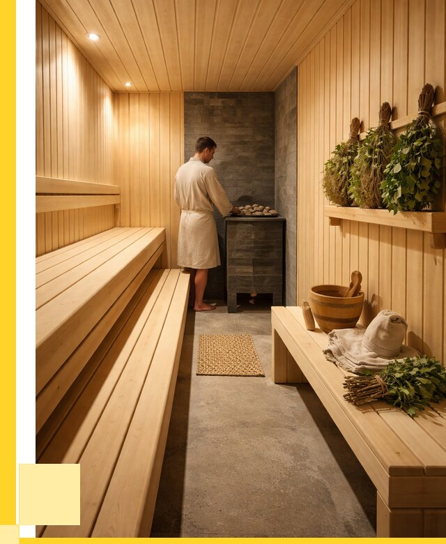 Отделка парной под ключ в Алапаевске от 374675 р. | ЭриданЛпв