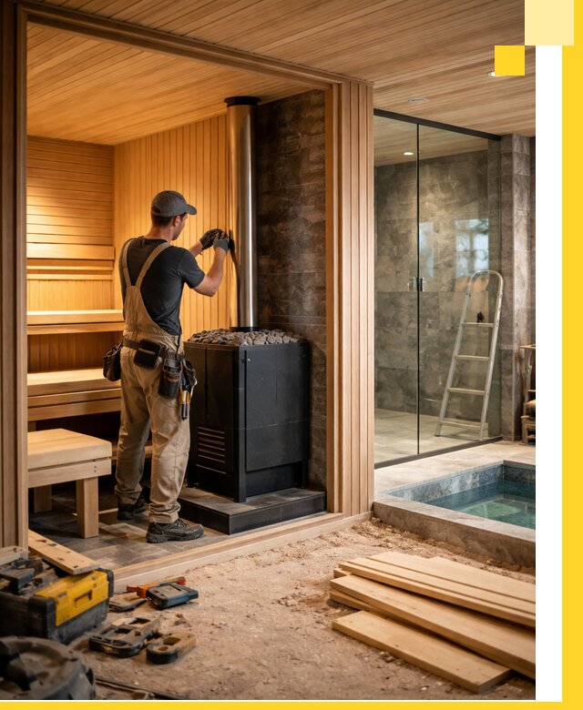 Полное строительство банных комплексов под ключ в Алапаевске