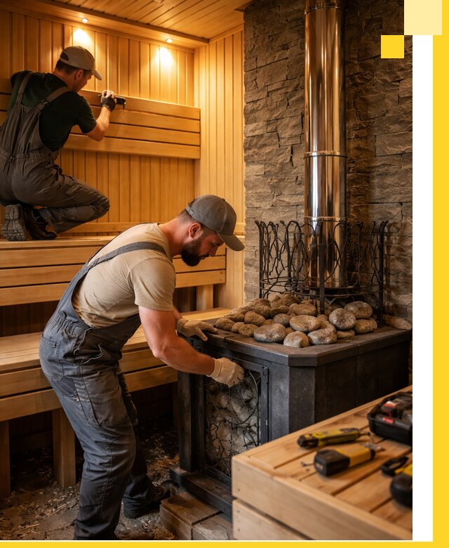 Комплексный дизайн бань, саун и зон отдыха в Алапаевске