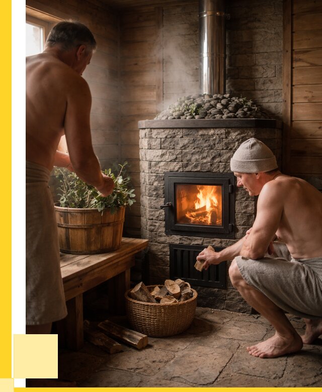 Банные печи под ключ в Алапаевске от 48173 р. | ЭриданЛпв кирпичная