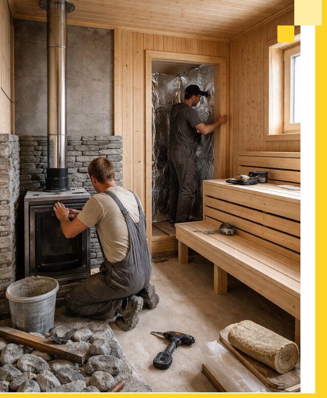 Строительство и изготовление бань под ключ в Алапаевске