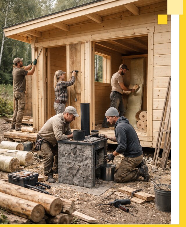 Купить баню под ключ в Алапаевске строительство монтаж отделка